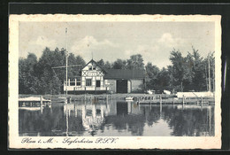 AK Plau I. M., Blick Auf Das Seglerheim P. S. V. - Plau