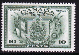 Canada 1942 Single 10c Stamp Issued To For Special Delivery In Mounted Mint - Special Delivery