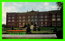 WOONSOCKET, RI - MOUNT ST CHARLES ACADEMY - ANIMATED WITH OLD CARS - TRAVEL IN 1962 -  PUB BY WOONSOCKET NEWS CO - - Woonsocket