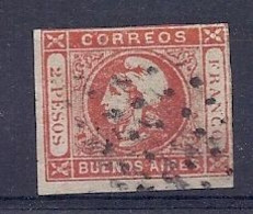 210039217  BUENOS AIRES.  YVERT  Nº  11 - Buenos Aires (1858-1864)