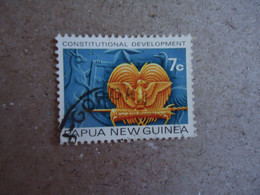 PAPUA NEW GUINEA  USED    STAMPS  SYMBOL     BIRDS - Rapa Nui (Ile De Pâques)