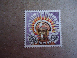 PAPUA NEW GUINEA  USED    STAMPS  PEOPLES  MASK - Rapa Nui (Ile De Pâques)