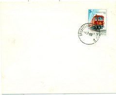 Ambulante Stempel Op Zegel Nr. 1488 - Bruxelles-Herbesthal 4-7-69 - Ambulantes