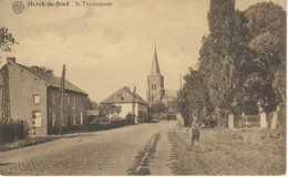 HERCK-DE-STAD : St-Truidenpoort - RARE CPA - Cachet De La Poste 1937 - Herk-de-Stad