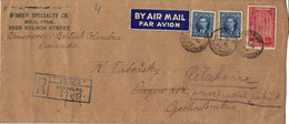 Letter From The Canada To Czechoslovakia 1939 - - Airmail: Special Delivery