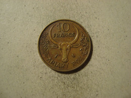 MONNAIE MADAGASCAR 10 FRANCS 1970 - Madagaskar