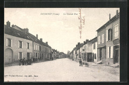 CPA Dixmont, La Grande Rue - Dixmont