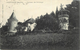 CPA FRANCE 73 "Ruffieux, Chateau De Collonge" - Ruffieux