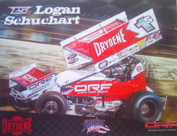 Logan Schuchart ( American Race Car Driver) - Uniformes Recordatorios & Misc