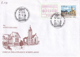 Schifflange - Anniversaire Cercle Phi (8.018) - Storia Postale