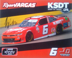 Ryan Vargas ( American Race Car Driver) - Authographs