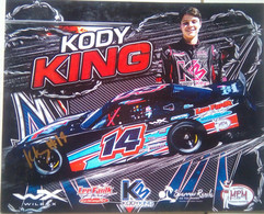 Kody King ( American Race Car Driver) - Apparel, Souvenirs & Other