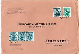 L27940 - Oesterreich - 1954 - 3@S2 Trachten Etc. A. Brief Von LINZ Nach Westdeutschland - Covers & Documents