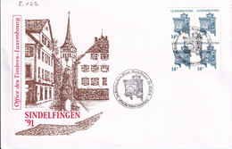 Luxembourg - Office Des Timbres Sindelfingen (8.022) - Storia Postale