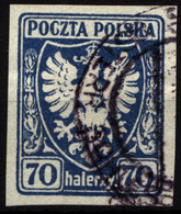 Poland 1919 Fi 64 The Polish Eagle On Heraldic Shield - Usati