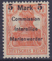 Marienwerder MiNr. 25AIIIa * (R1196) - Marienwerder