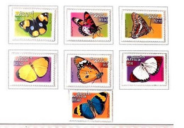 A) 2001, SOUTH AFRICA, COLLECTIOS OF BUTTERFLIES, ACRAEA CETES ACARA, MADROÑO BUTTERFLY, COMMON YELLOW GRASS, TIGER BUTT - Lettres & Documents