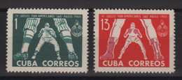 Cuba - N°663-664 - Sports - Cote 5€ - ** Neufs Sans Charniere - Neufs