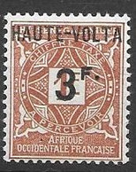 Haute Volta Mh Nc * 1927 Taxe  4,70 Euros - Timbres-taxe