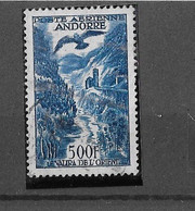 ⭐Andorre P.A N° 4 Oblitéré **⭐ - Airmail