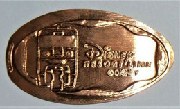 Pressed Coins Souvenir Medallion Médaillon Medaille Disney Resort Line - Souvenirmunten (elongated Coins)