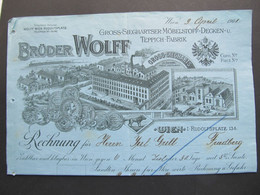 RECHNUNG  Gross Siegharts B. Waidhofen An Der Thaya Brüder Wolff  1908  ///   D*49644 - Waidhofen An Der Thaya