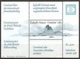 # GROENLANDIA GRONLAND GREENLAND - 1987 - Philatelic Exhibition - Stamp MNH - Autres & Non Classés