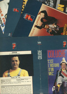 COLUCHE Lot 6 Documents- Jaquettes De Film - Videos K7 - Bon Etat - Other & Unclassified