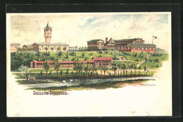 Lithographie Dallgow-Döberitz, Offizier-Casino - Dallgow-Döberitz