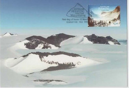 Australian Antarctic Territory  2013 Mountains,South Masson Range,maximum Card - Maximumkaarten