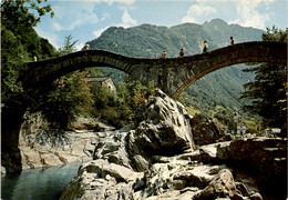 Ponte Dei Salti - Lavertezzo - Valle Verzasca (1118) - Lavertezzo 