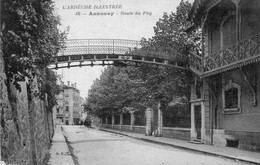 ANNONAY - ARDECHE - ROUTE DU PUY - 1918 - Annonay