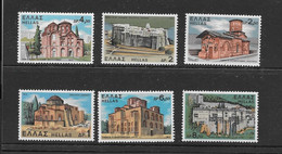 Greece - 6 U/M Stamps  Of Churches ? - Other & Unclassified