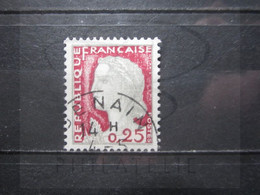 VEND BEAU TIMBRE DE FRANCE N° 1263 , OBLITERATION " DENAIN " !!! (j) - 1960 Marianna Di Decaris