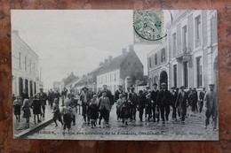 ORCHIES (59) - SORTIE DES OUVRIERS DE LA FONDERIE CORDONNIER - Orchies