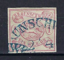 ⭐ Allemagne - Brunswick - YT N° 1 - Oblitéré - 1852 ⭐ - Braunschweig