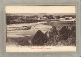 CPA - (88) CHATEL-sur-MOSELLE - Aspect Du Bourg Et De La Moselle Dans Les Années 20 - Chatel Sur Moselle