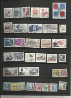 SUEDE 1985 1986 1987   48  Timbres Oblitérés SWEDEN - Sonstige & Ohne Zuordnung