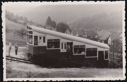 D-98744 Oberweißbach/Thüringer Wald - Eisenbahn - Oberweißbacher Bergbahn - Train ( Echt Foto Handabzug ) - Oberweissbach