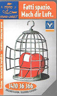 CARTE -ITALIE-Serie Pubblishe Figurate AA-Catalogue Golden-5000L/31/12/2001-N°82-Pub-Telefono Giovani-Utilisé-TBE- - Pubbliche Precursori