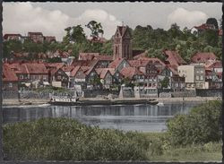 D-21481 Lauenburg An Der Elbe - Stadtansicht - Lastkahn (60er Jahre) - Lauenburg