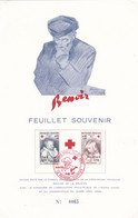 REUNION : FDC Feuillet Souvenir Numéroté 0065 Sur 2000 : Croix-Rouge 366 367 Renoir Oblitération Le Tampon 12 12 1965 - Altri & Non Classificati