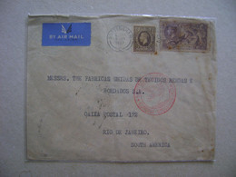 ENGLAND - LETTER SENT FROM NOTTINGHAM TO RIO DE JANEIRO (BRAZIL) IN 1937 IN THE STATE - Lettres & Documents