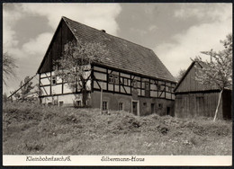 F2249 - Kleinbobritzsch - Silbermann Haus Fachwerk Fachwerkhaus - Photo Eulitz Handabzug - Frauenstein (Erzgeb.)