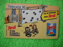 7074 Télécarte Collection PERSIL   Spirou ( Lessive  ) 50u  ( Recto Verso)  Carte Téléphonique - Alimentation