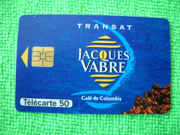 7087 Télécarte Collection TRANSAT JACQUES VABRE Café De Colombie  50u  ( Recto Verso)  Carte Téléphonique - Food