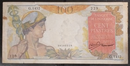 Indochine Indochina Vietnam Viet Nam Laos Cambodia 100 Piastres VF Banknote Note 1947-54 / Pick # 82a / 02 Photos - Indochine