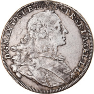 Monnaie, Etats Allemands, BAVARIA, Maximilian III, Josef, Thaler, 1755, Munich - Taler Et Doppeltaler