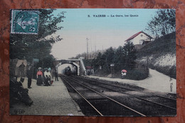 VAIRES (77) - LA GARE, LES QUAIS - Vaires Sur Marne