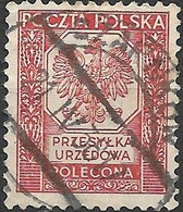 POLAND 1945 Official - Arms - (1.55z.) - Red FU - Dienstmarken